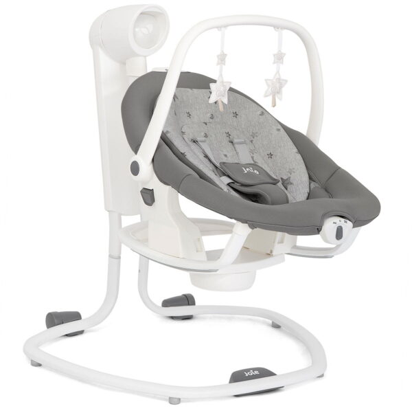 Autokreslini.lv | Swing Serina 2in1 mazuļu šūpolītes krāsa Cosmo Grey bilde #1