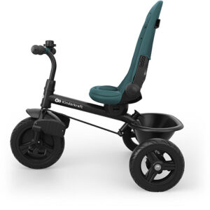 Kinderkraft Aston 2 Plus stumjamais trīsritenis bērniem krāsa Green