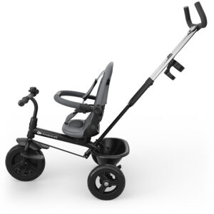 Kinderkraft Aston 2 Plus stumjamias trīsritenis bērniem krāsa Grey