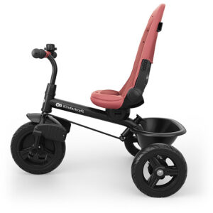 Kinderkraft Aston 2 Plus stumjamais trīsritenis bērniem krāsa Pink