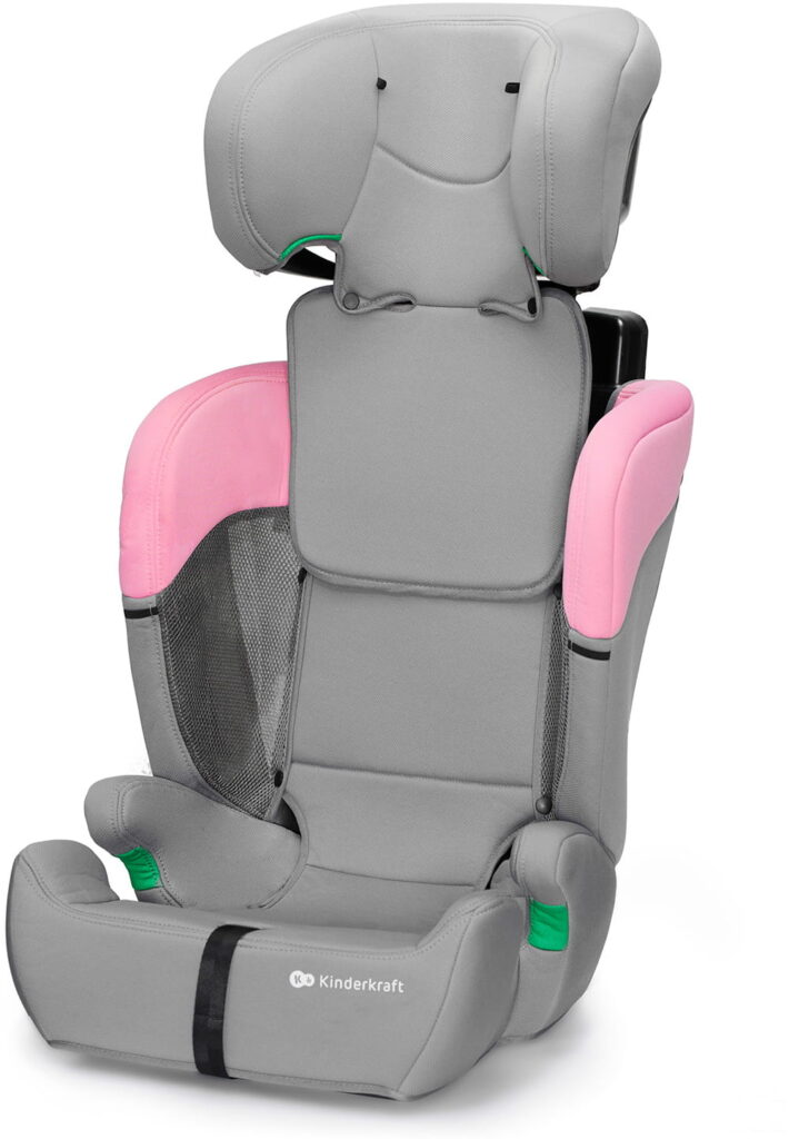 Kinderkraft Comfort UP 2 I-Size autokrēsliņš bērniem 76-150cm krāsa Pink