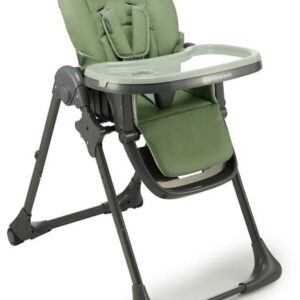 Kinderkraft Tummie barošanas krēsliņš 2in1 krāsa Green