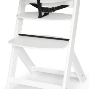 Kinderkraft Enock koka barošanas krēsls bērniem krāsa Full White