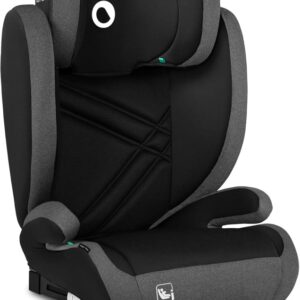 Lionelo Hugo I-Size autokrēsliņš bērniem 100-150cm krāsa Black Grey