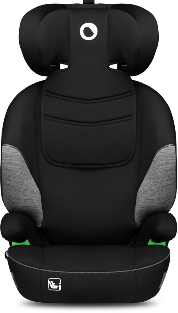Lionelo Lars I-Size autokrēsliņš bērniem 100-150cm krāsa Black Grey