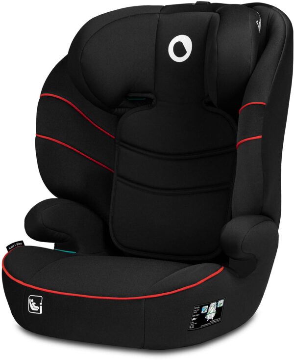 Autokreslini.lv | Lars I-Size autokrēsliņš bērniem 100-150cm krāsa Sporty Black Red bilde #1