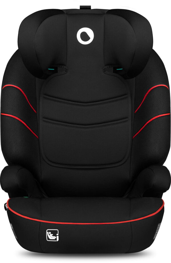 Autokreslini.lv | Lars I-Size autokrēsliņš bērniem 100-150cm krāsa Sporty Black Red bilde #5