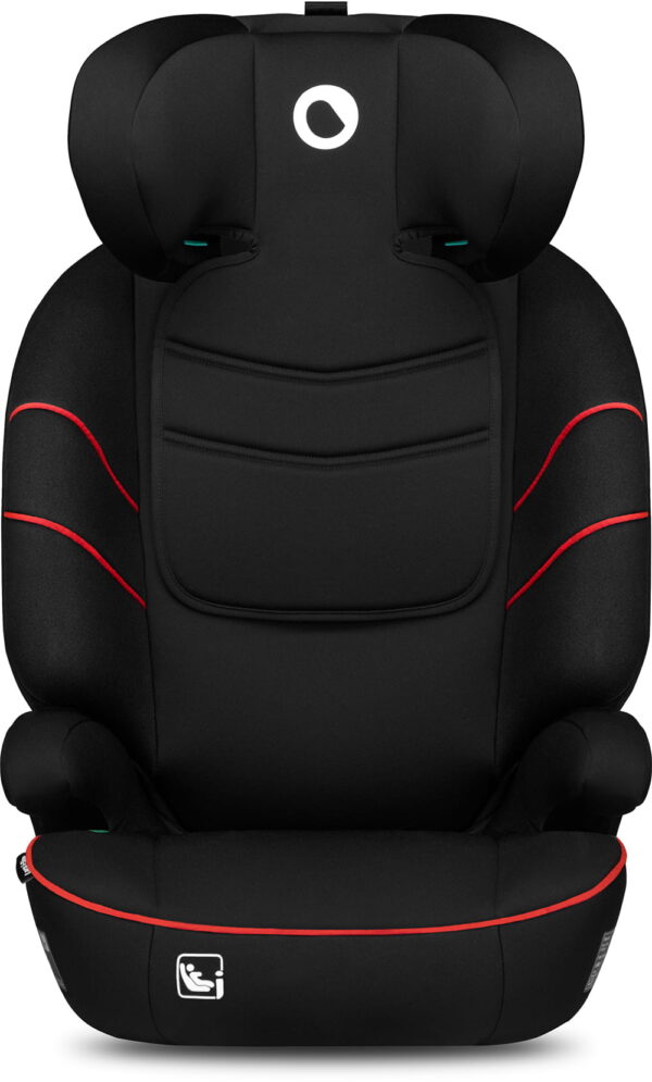 Autokreslini.lv | Lars I-Size autokrēsliņš bērniem 100-150cm krāsa Sporty Black Red bilde #9