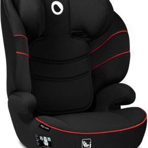 Lionelo Lars I-Size autokrēsliņš bērniem 100-150cm krāsa Sporty Black Red