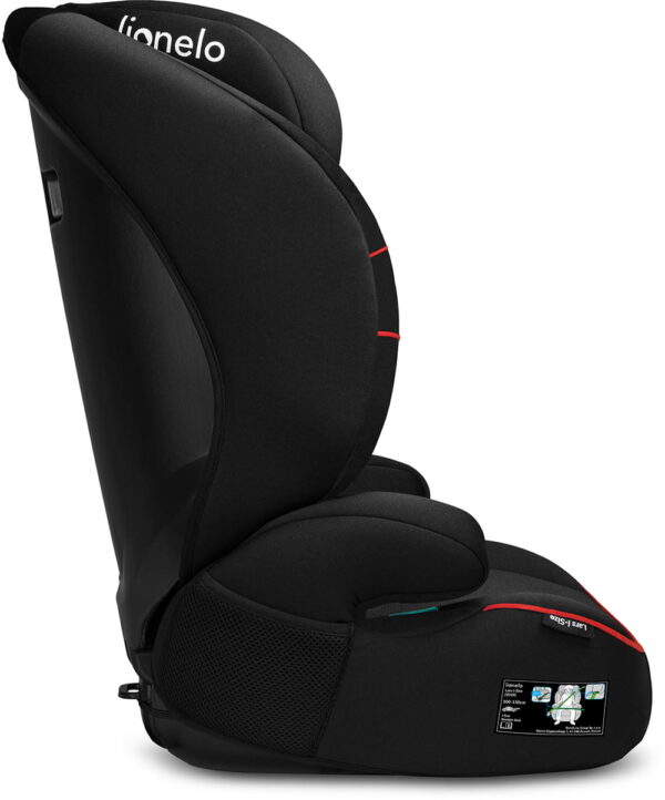 Autokreslini.lv | Lars I-Size autokrēsliņš bērniem 100-150cm krāsa Sporty Black Red bilde #15