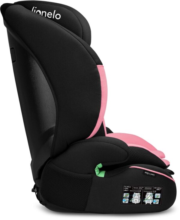 Autokreslini.lv | Levi I-Size autokrēsliņš 76-150cm krāsa Pink Baby bilde #11