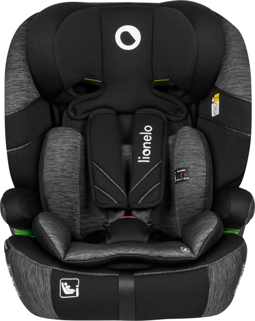 Lionelo Levi One I-Size autokrēsliņš 76-150cm krāsa Black Grey