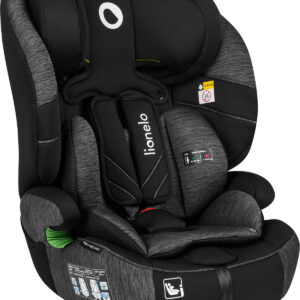 Lionelo Levi One I-Size autokrēsliņš 76-150cm krāsa Black Grey