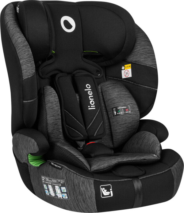 Autokreslini.lv | Levi One I-Size autokrēsliņš 76-150cm krāsa Black Grey bilde #1
