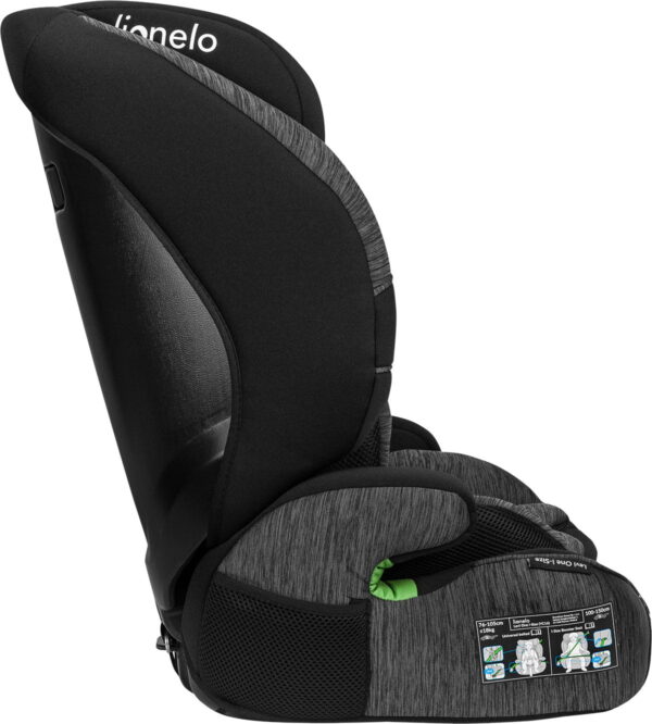 Autokreslini.lv | Levi One I-Size autokrēsliņš 76-150cm krāsa Black Grey bilde #13