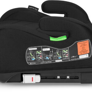 Lionelo Luuk Isofix I-Size auto paliktnis bērniem 125-150cm krāsa Black Carbon
