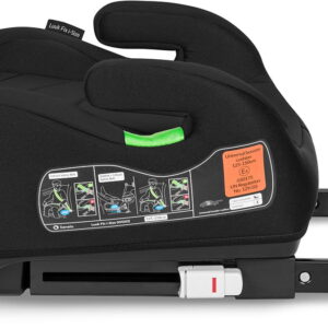 Lionelo Luuk Isofix I-Size auto paliktnis bērniem 125-150cm krāsa Black Carbon
