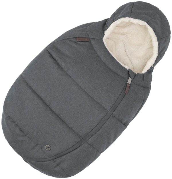 Autokreslini.lv | Baby Carseat Footmuff mazuļu guļammaiss krāsa Twillic Graphite bilde #1