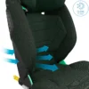 Maxi Cosi RodiFix Pro 2 I-Size autokresliņš bērniem 100-150cm krāsa Authentic Green