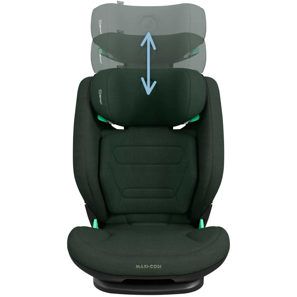 Maxi Cosi RodiFix Pro 2 I-Size autokresliņš bērniem 100-150cm krāsa Authentic Green