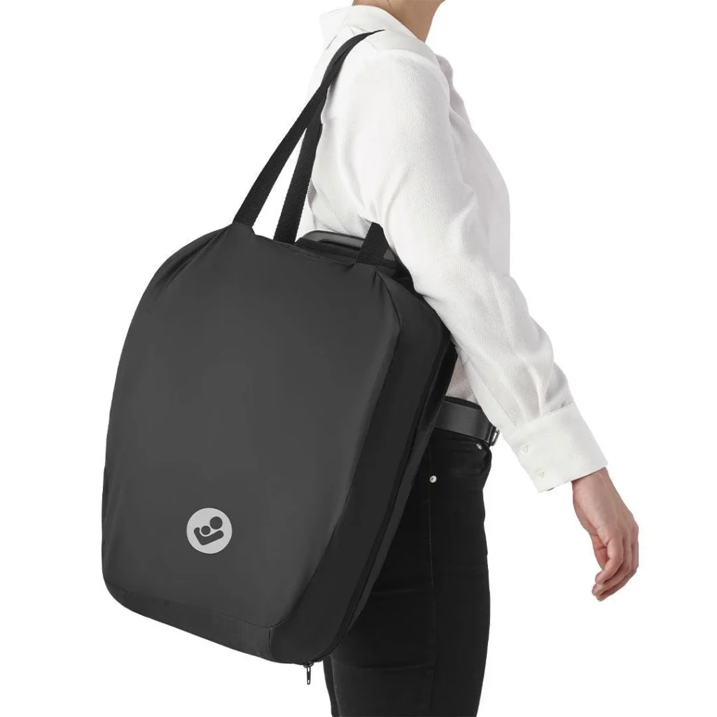 Maxi Cosi Nomad Plus2 salokāms autokrēsliņš bērniem 76-105cm krāsa Authentic Black
