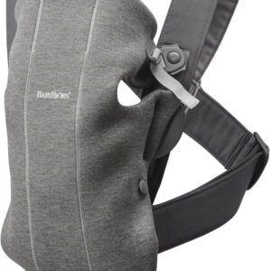 BabyBjorn MINI ergosoma mazuļiem 0-12mēn. krāsa Dark Grey 3D Jersey