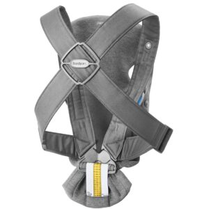 BabyBjorn MINI ergosoma mazuļiem 0-12mēn. krāsa Dark Grey 3D Jersey