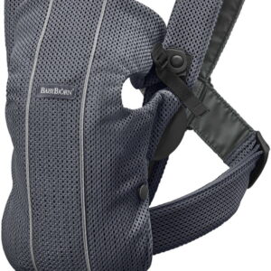 BabyBjorn MINI ergosoma mazuļiem 0-12mēn. krāsa Antracite 3D Mesh