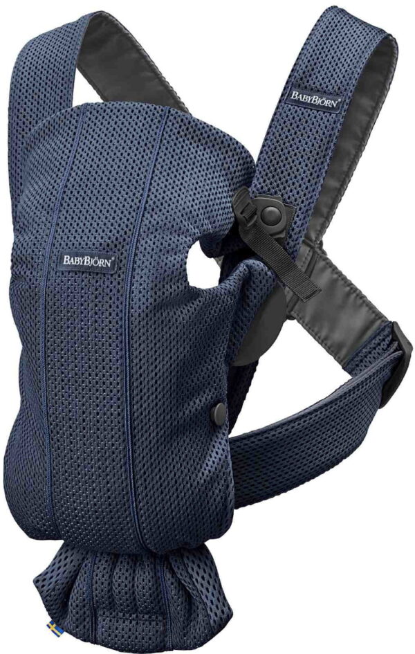 Autokreslini.lv | Mini ergosoma mazuļiem krāsa Navy Blue, 3D Mesh bilde #1