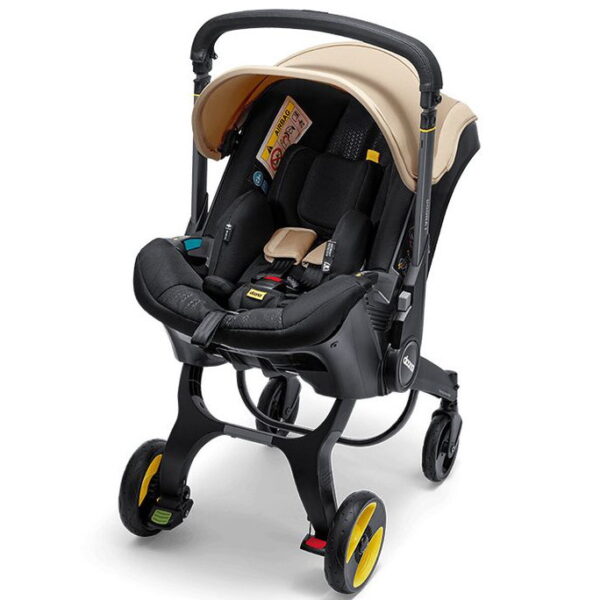 Autokreslini.lv | I I-Size autokrēsliņš/ratiņi bērniem 40-85cm krāsa Sahara Sand bilde #9