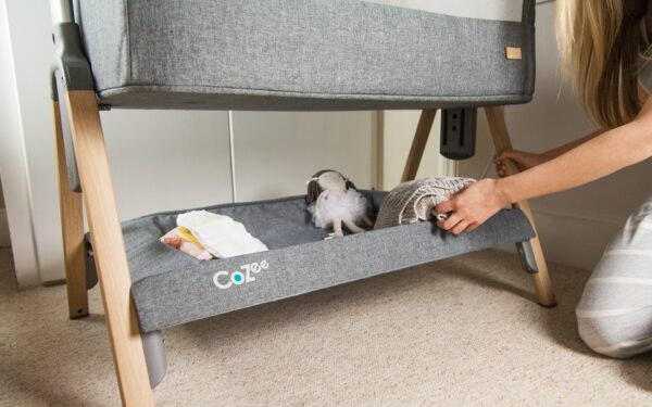 Autokreslini.lv | CoZee BEDSIDE mazuļu gultiņa krāsa OAK/CHARCOAL bilde #35