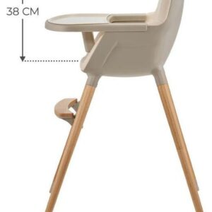 Kinderkraft Fini 2 barošanas krēsls bērniem krāsa Beige