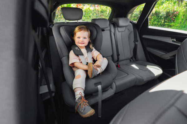 Autokreslini.lv | King PRO autokrēsliņš bērniem 76-105cm krāsa Midnight Grey bilde #19