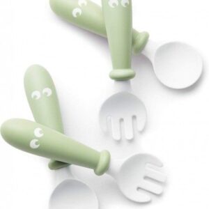 BabyBjorn Karotīte un dakšiņa krāsa Powder Green