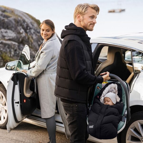 Autokreslini.lv | Move autokrēsliņa siltais guļammaiss krāsa Walnut Clover bilde #21