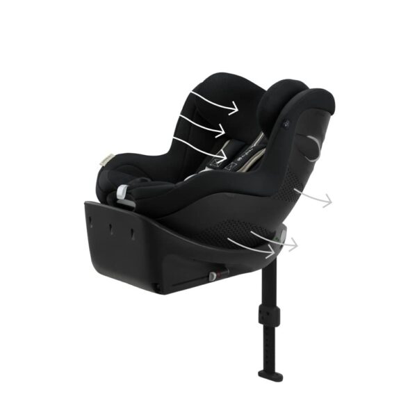 Autokreslini.lv | Sirona Gi PLUS I-Size autokrēsliņš bērniem 61-105cm krāsa Stormy Blue bilde #13