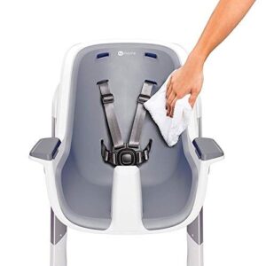 4Moms Connect barošanas krēsliņš krāsa White+ ēšanas trauku komplekts