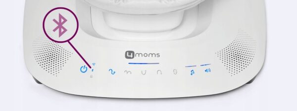 Autokreslini.lv | MamaRoo 5 mazuļu šūpolītes krāsa Classic Grey bilde #11