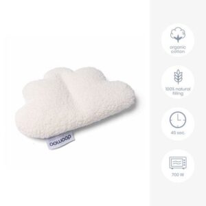 Doomoo Snoggy sildošais spilvens Cloudy White