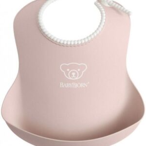 BabyBjorn Soft Bib priekšautiņš krāsa Powder Pink