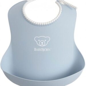 BabyBjorn Soft Bib priekšautiņš krāsa Powder Blue
