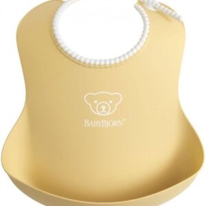 BabyBjorn Soft Bib priekšautiņš krāsa Powder Yellow