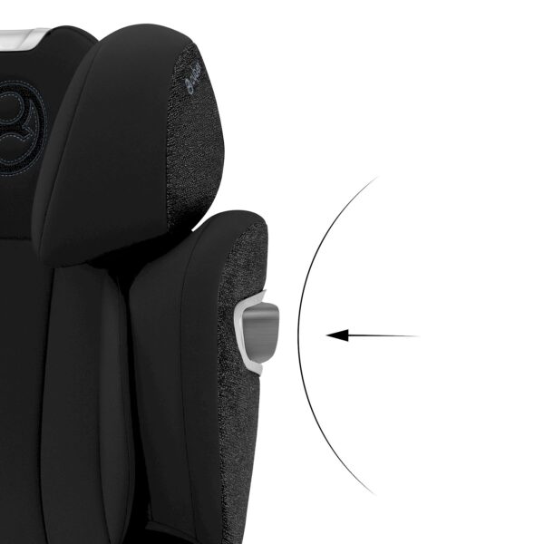 Autokreslini.lv | Solution T I-Fix autokrēsliņš bērniem 100-150cm krāsa Sephia Black bilde #17