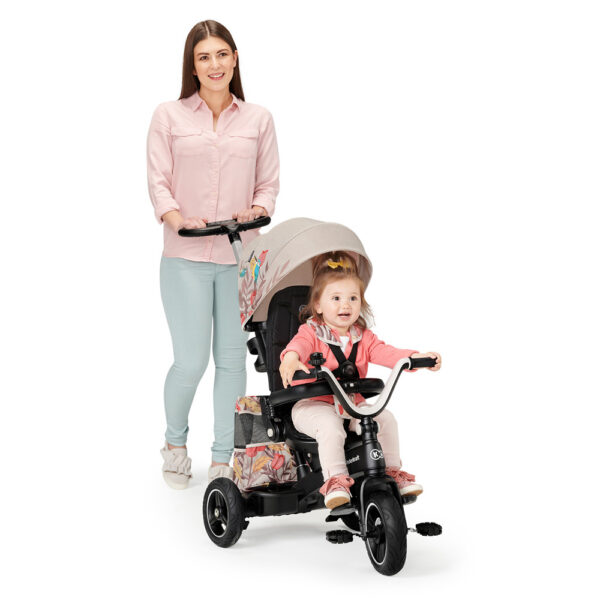 Autokreslini.lv | Easytwist stumjamais trīsritenis bērniem 5in1 krāsa Platinum Grey bilde #57