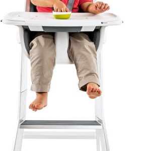 4Moms Connect barošanas krēsliņš krāsa White+ ēšanas trauku komplekts