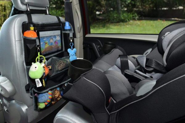 Autokreslini.lv | Deluxe Backseat organizer mantu kabatas Black bilde #9