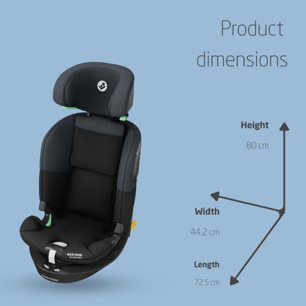Autokreslini.lv | Emerald 360 S I-Size autokrēsliņš 40-150cm krāsa Tonal Black bilde #29