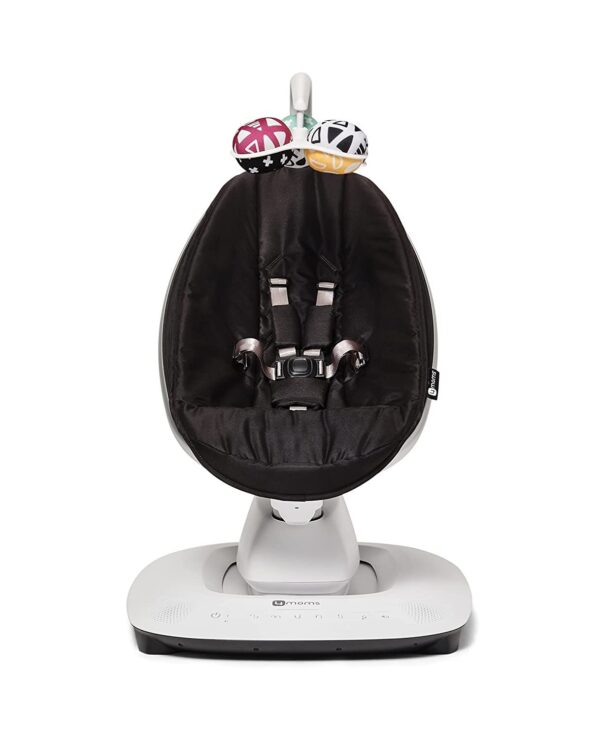 Autokreslini.lv | MamaRoo 5 mazuļu šūpolītes krāsa Classic Black bilde #3