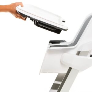 4Moms Connect barošanas krēsliņš krāsa White+ ēšanas trauku komplekts