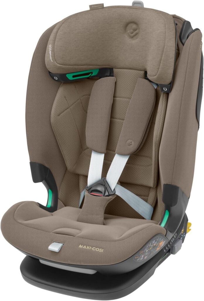 Maxi Cosi Titan Pro 2 I-Size autokrēsliņš bērniem 76-150cm krāsa Authentic Truffle